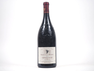 Vente aux enchères 1 MAGNUM CHÂTEAUNEUF DU PAPE "LA REINE DES BOIS "DOMAINE DE LA MORDORÉ