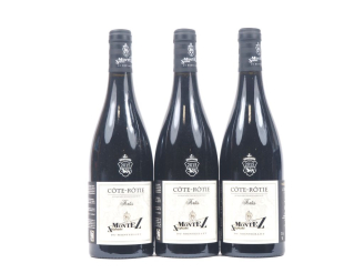 Vente aux enchères 3 BOUTEILLES CÔTE RÔTIE "FORTIS" S. MONTEZ - 2015