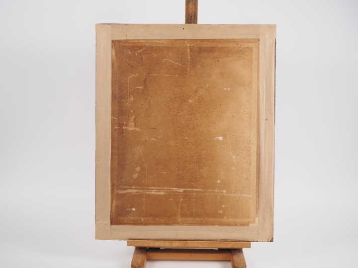 Gilbert RAKOTO.  "jeunes malgaches dans le marais" Aquarelle, signée e