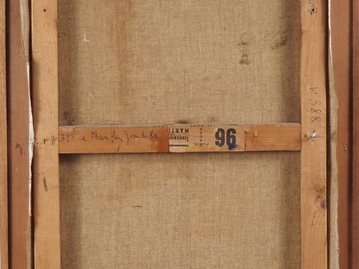 Gérard CALVET. "le phare du Grau du Roi" Huile sur toile, signée en ba