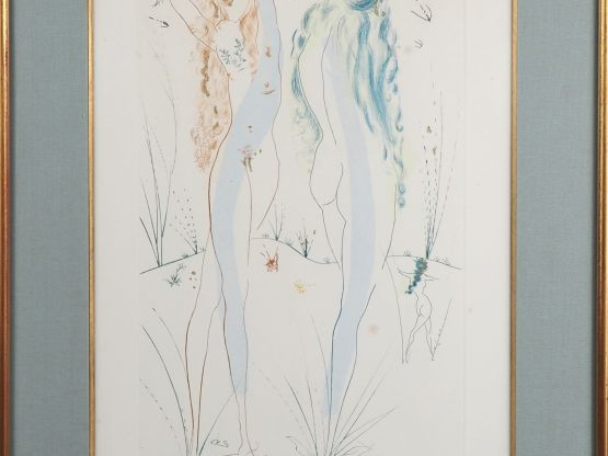 DALI.  Lithographie numérotée 119/250 contresignée en bas à droite