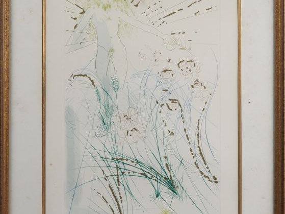 DALI.  Lithographie numérotée 121/250 contresignée en bas à droite