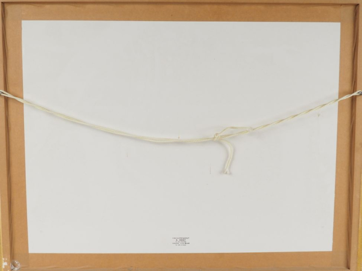 HANSI.  "Ceux qui n'oublient pas" Epreuve d'artiste, signée en bas à g