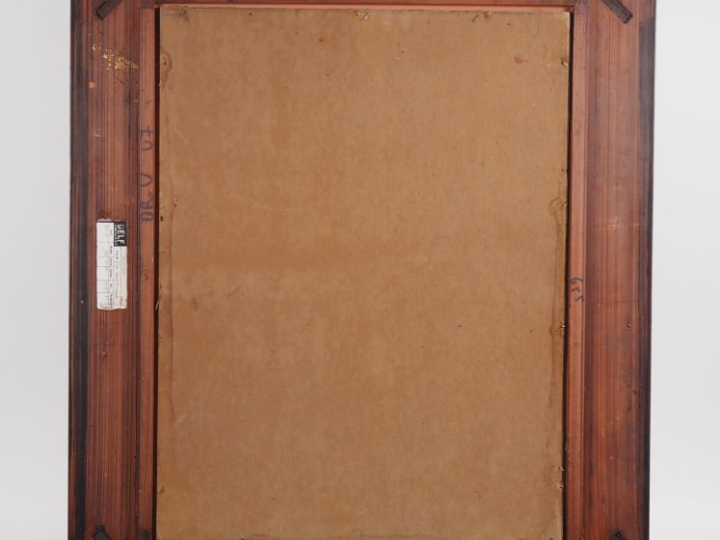 Louis PASTOUR.  "paysage d'automne" Huile sur panneau signée en bas à 