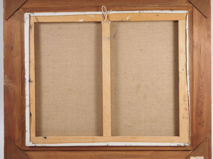 Maurice VAGH WEINMANN. "Paris, la Seine" Huile sur toile, signée en ba