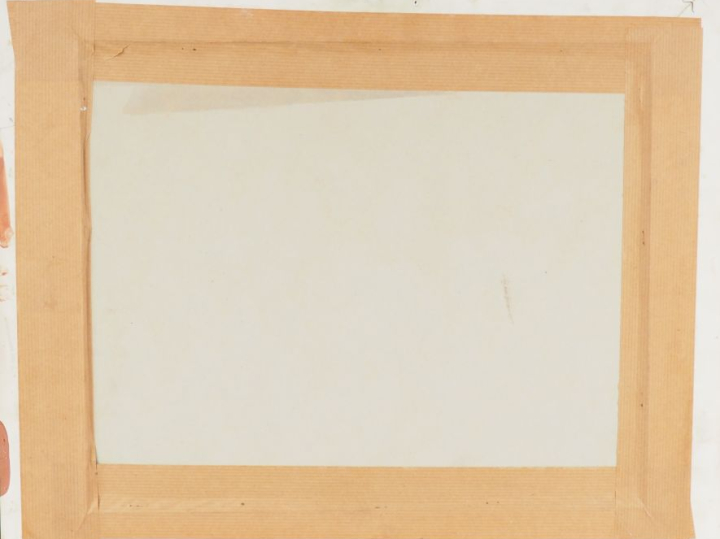 Ecole française fin XIXème début XXème.  "paysage au moulin" Aquarelle