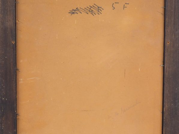 Ecole française XXème.  "vue de Paris" Huile sur carton Dim. 36 x 27 c