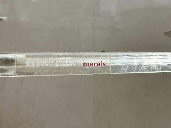 DAVID LANGE LES INVISIBLES DE MARAIS Desserte roulante années 70 en pl