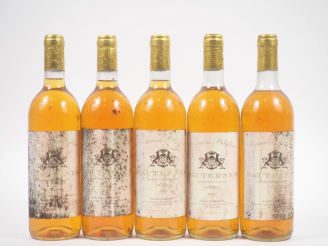 Vente aux enchères 5 BOUTEILLES DOMAINE BAYLIEU SAUTERNES - 1993 - ES