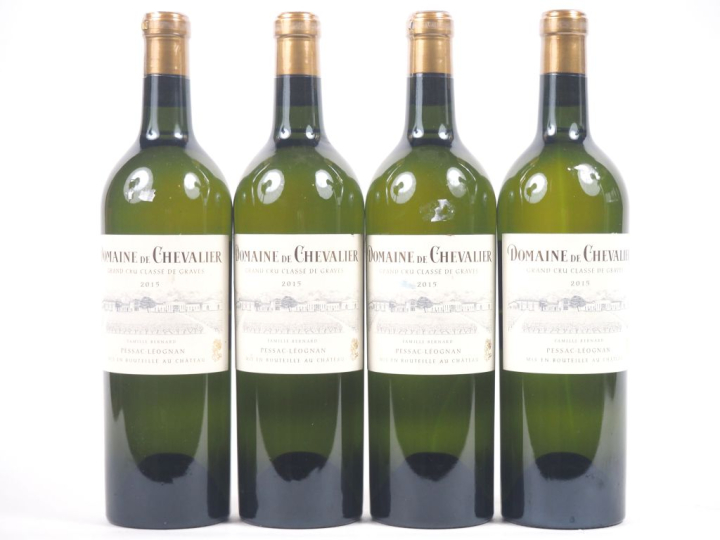 4 BOUTEILLES DOMAINE DE CHEVALIER GCC GRAVES - 2015