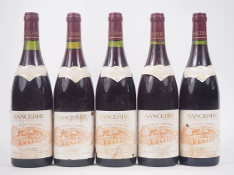 Vente aux enchères 5 BOUTEILLES SANCERRE ROUGE - 1997 - ET 