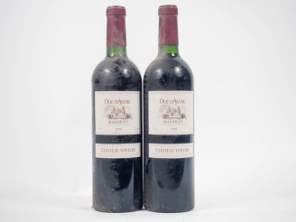 Vente aux enchères 2 BOUTEILLES MADIRAN CHÂTEAU D'AYDIE "ODÉ D'AYDIE" - 1998