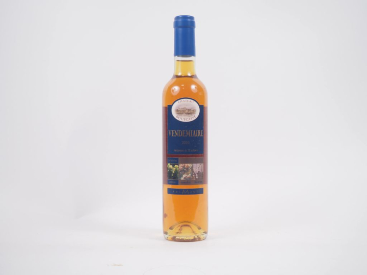 1 BOUTEILLE PACHERENC DU VIC DE BILH "VENDÉMIAIRE" CHÂTEAU BOUSCASSÉ -