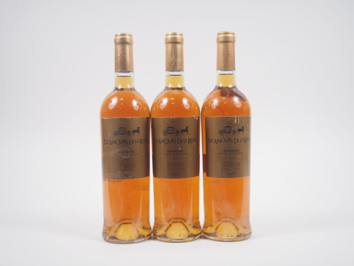 3 BOUTEILLES JURANÇON "LES AMOURS DE LA REINE" - 2012