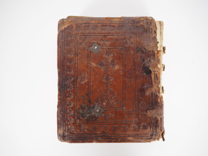 [LIVRE D’HEURES]. LIVRE D’HEURES XVe ENLUMINÉ. Petit in-quarto (corps 