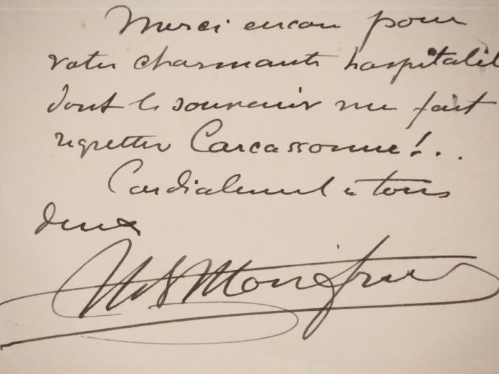 MONFREID (Henry de). CORRESPONDANCE ADRESSÉE À JEANNE ET JAMES DUCELLI