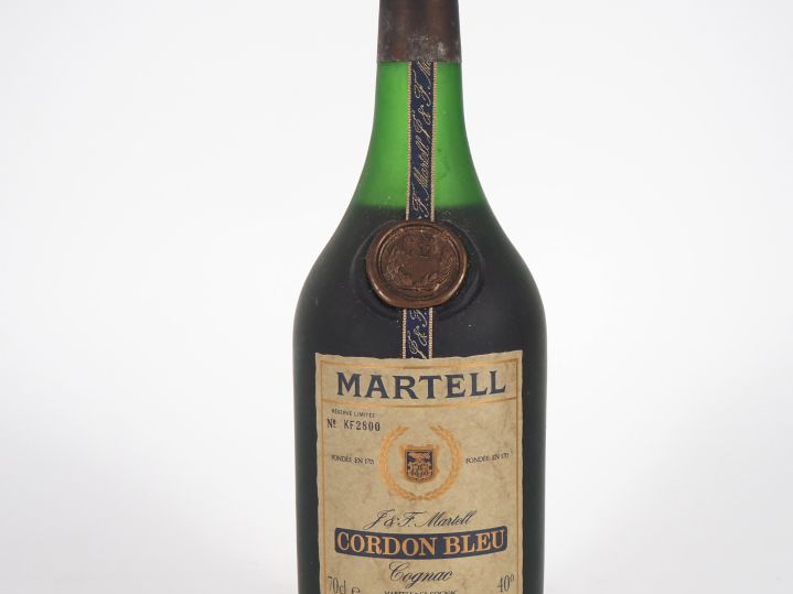 1 BOUTEILLE COGNAC MARTELL "CORDON BLEU" - Réserve limitée : N°KF2800