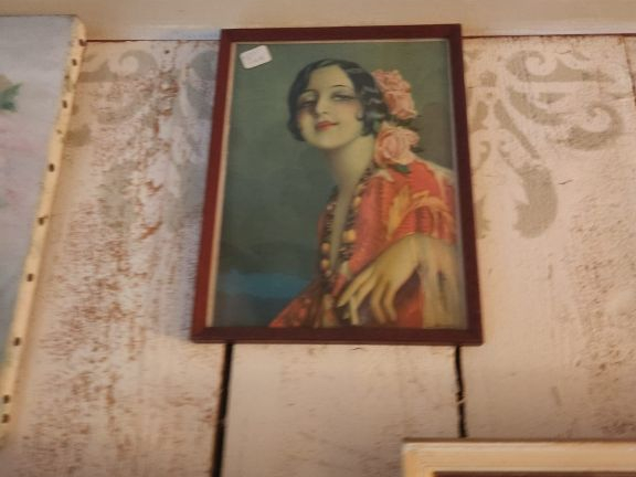 Ensemble d'huiles sur toiles, aquarelles, dessins, gravures ou  reprod