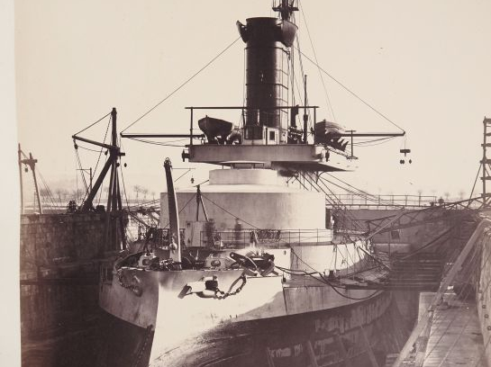 PHOTOGRAPHIE – LORIENT. LORIENT – 1876. Petit in-folio à l’italienne (