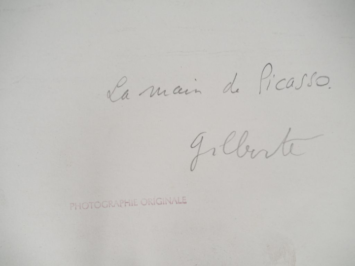 BRASSAÏ (Gyula Halasz, dit) 1899-1984. Moulage de la main de Picasso, 