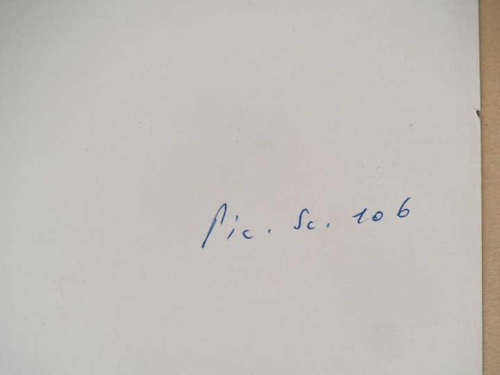 BRASSAÏ (Gyula Halasz, dit) 1899-1984. Moulage de la main de Picasso, 