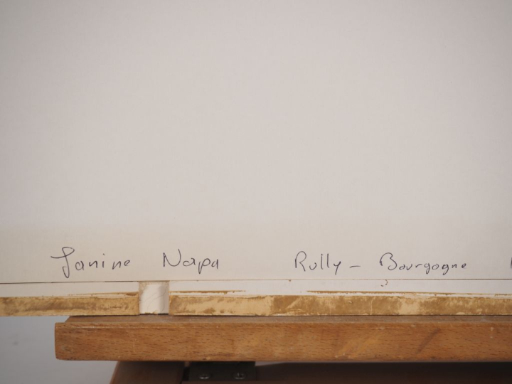 PHOTOGRAPHIE. Janine NIEPCE. "Rully 1952, complicité en lisant Tintin,