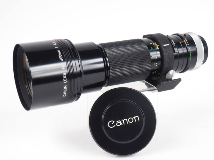 CANON. Téléobjectif FD 1:4.5/400 n°17293
