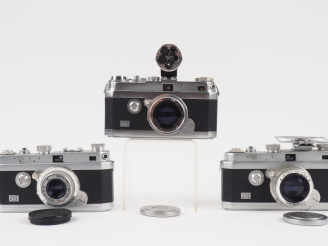 Vente aux enchères FOCA PF3. Lot de trois appareils photographiques : - PF3L Modèle-1 n°4