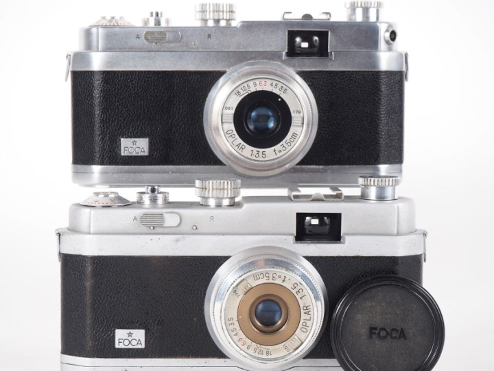 FOCA PF1. Lot de deux appareils photographiques :  - Modèle-3 n°100798