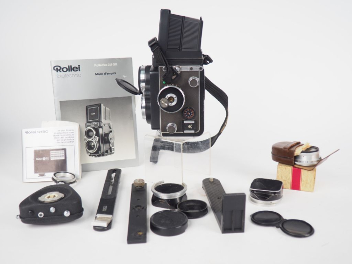 ROLLEIFLEX 2,8 GX. Appareil photographique 6x6 n°1012330 avec objectif
