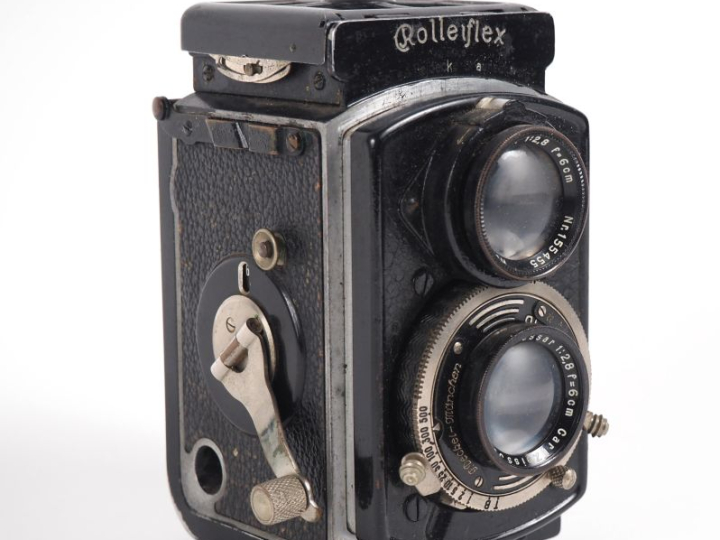 ROLLEIFLEX. Appareil photographique 6 x 6 n°155908 avec objectifs HEID