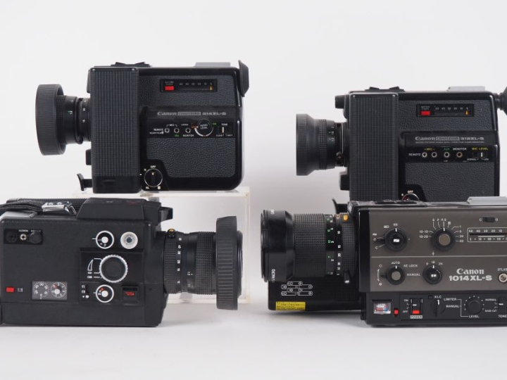 CANON. Lot de quatre caméras : - 514XL-S n°325926 - 312XL-S n°359402 -