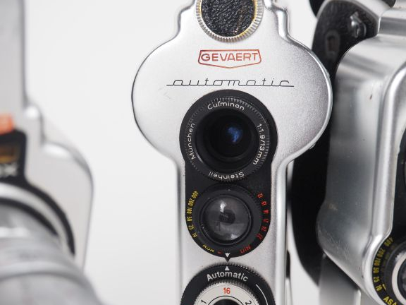 GEVAERT. Lot de trois caméras : - AUTOMATIC n°20039 - ZOOMEX n°87985 -