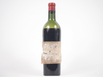 Vente aux enchères 1 BOUTEILLE CHÂTEAU HAUT BATAILLEY GCC PAUILLAC - 1953 - VIDANGE/EA/BO
