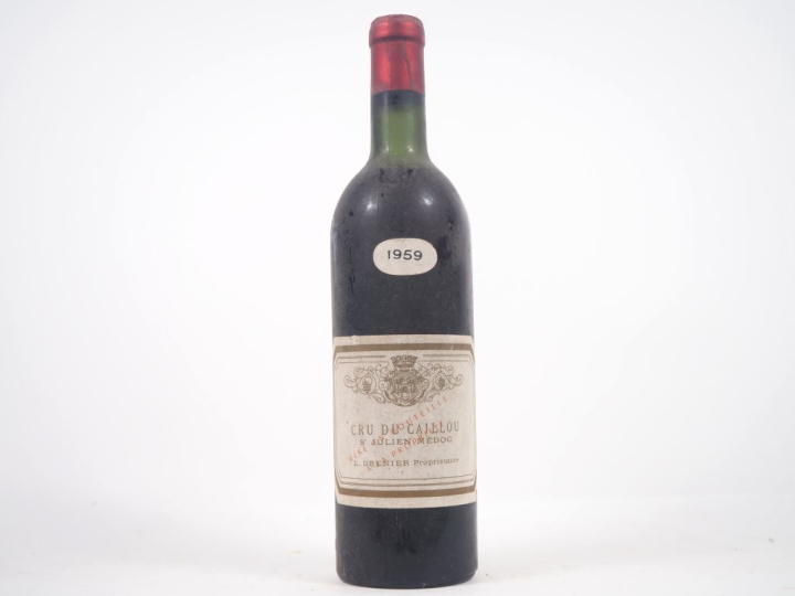 1 BOUTEILLE CRU DU CAILLOU ST JULIEN - 1959 - LB/ES/BS 