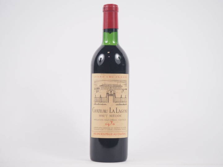 1 BOUTEILLE CHÂTEAU LA LAGUNE GCC HAUT MÉDOC - 1970 - LB 
