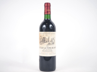 Vente aux enchères 1 BOUTEILLE CHÂTEAU LA TOUR DE MONS CB MARGAUX - 1996