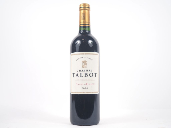 1 BOUTEILLE CHÂTEAU TALBOT GCC ST JULIEN - 2010