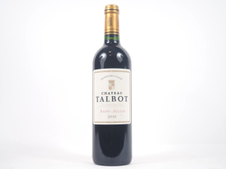 Vente aux enchères 1 BOUTEILLE CHÂTEAU TALBOT GCC ST JULIEN - 2010