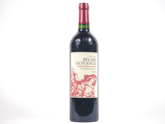 Vente aux enchères 1 BOUTEILLE CHÂTEAU BÉLAIR MONANGE 1er GCC ST ÉMILION - 2016