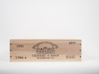 Vente aux enchères 3 BOUTEILLES CHÂTEAU D'ISSAN GCC MARGAUX - 2017 - CBO 