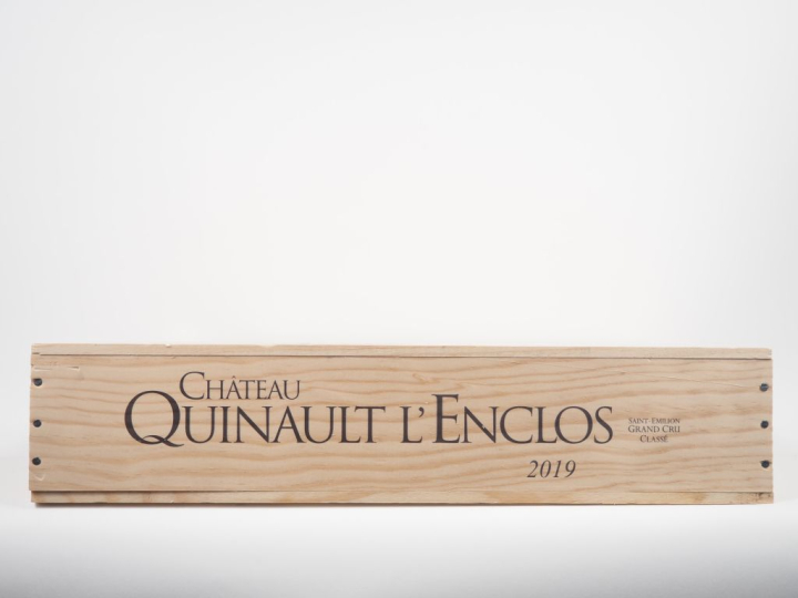 6 BOUTEILLES CHÂTEAU QUINAULT L'ENCLOS GC ST ÉMILION - 2019