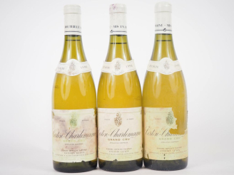 Vente aux enchères 3 BOUTEILLES CORTON CHARLEMAGNE GC DOMAINE ANTONIN GUYON - 1998 - EA 