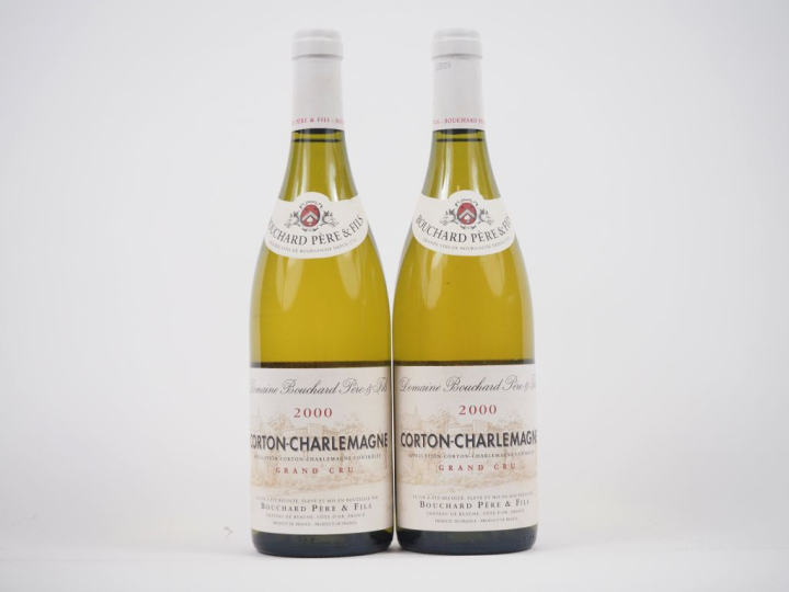 2 BOUTEILLES CORTON CHARLEMAGNE GC BOUCHARD PÈRE ET FILS - 2000