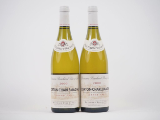 Vente aux enchères 2 BOUTEILLES CORTON CHARLEMAGNE GC BOUCHARD PÈRE ET FILS - 2000