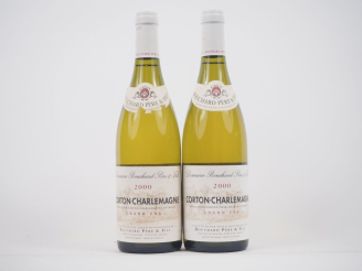 Vente aux enchères 2 BOUTEILLES CORTON CHARLEMAGNE GC BOUCHARD PÈRE ET FILS - 2000 - ELA
