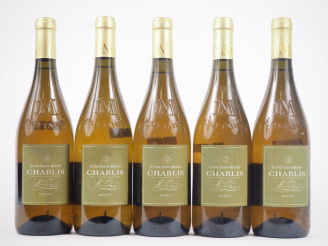 Vente aux enchères 5 BOUTEILLES CHABLIS "CUVÉE SAINT BENOIT" - 2007