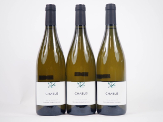 Vente aux enchères 3 BOUTEILLES CHABLIS DOMAINE ELODIE CHALMEAU - 2023