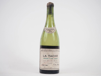Vente aux enchères 1 BOUTEILLE LA TÂCHE DOMAINE DE LA ROMANÉE CONTI - 1964 - TRÈS GRANDE 