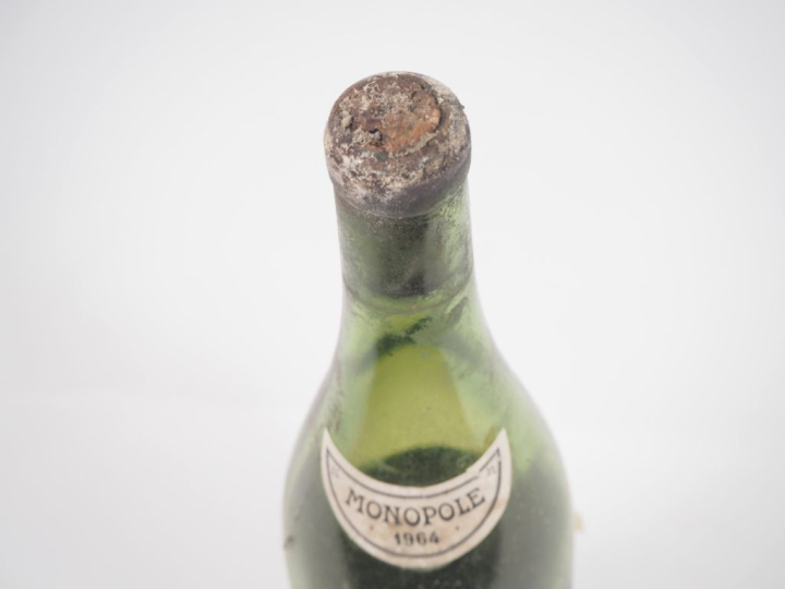 1 BOUTEILLE LA TÂCHE DOMAINE DE LA ROMANÉE CONTI - 1964 - TRÈS GRANDE 
